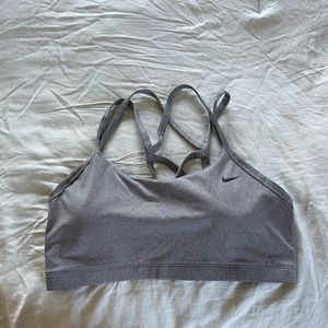 Nike criss-cross sports bra